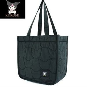 Kuromi Sanrio quilted tote bag